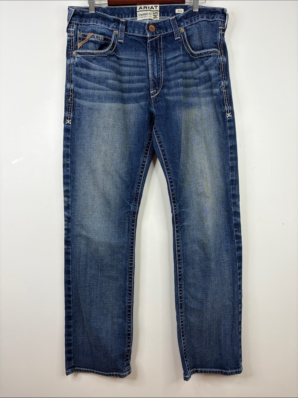 Ariat Men’s Straight Jeans - Blue 36/34